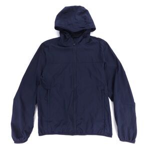 NEW Uniqlo Lightweight Ripstop Parka Windbreaker Jacket Hoodie Navy Gorpcore‎